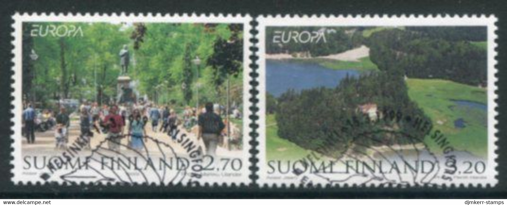 FINLAND 1999 Europa: National Parks Used  Michel  1474-75 - Usados