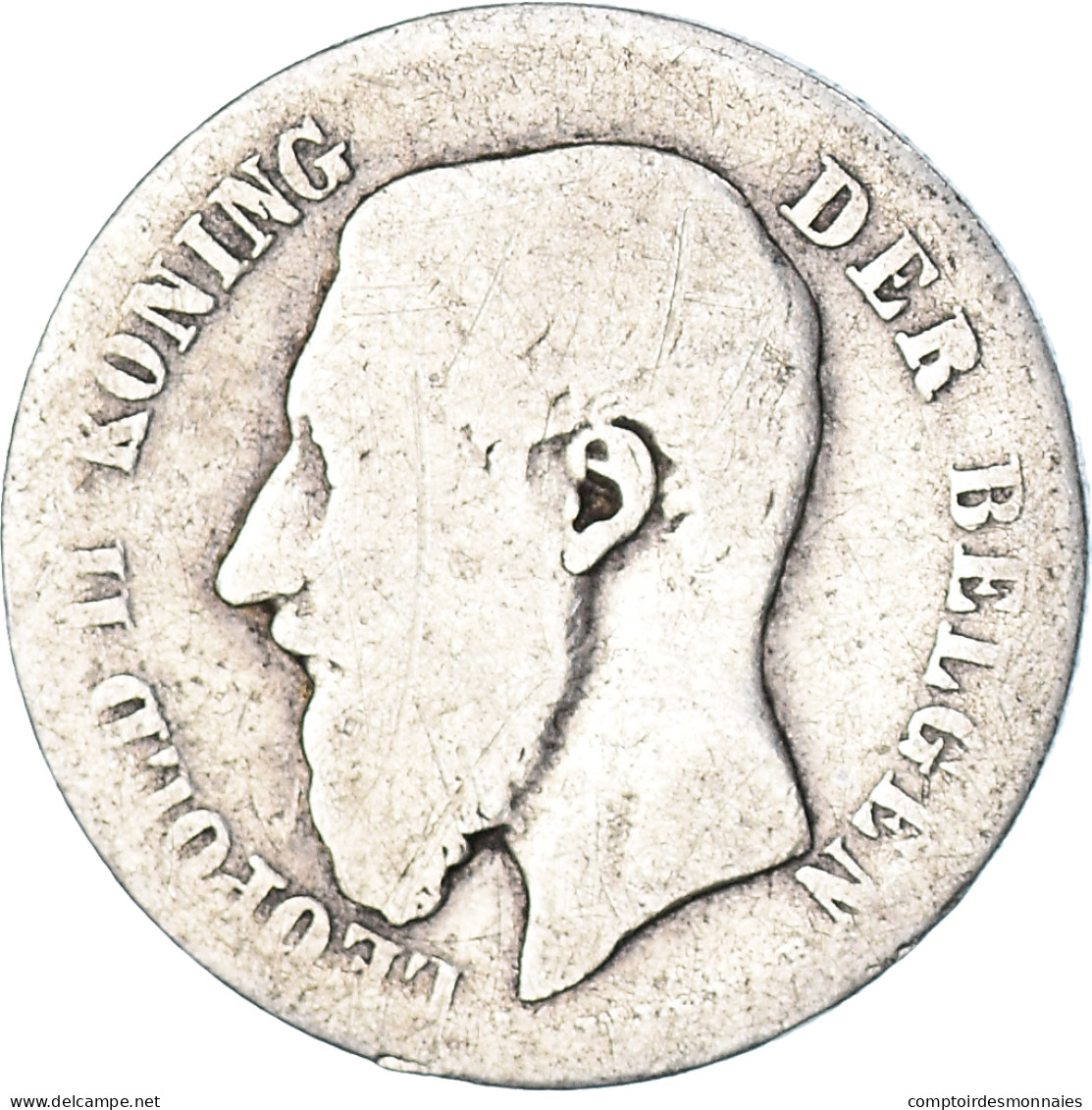 Monnaie, Belgique, 50 Centimes, 1886 - 50 Cents