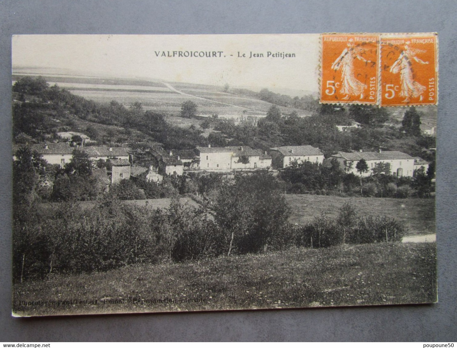 CPA 88 Vosges VALFROICOURTprés Dompaire - Le Jean Petitjean écrite Et Timbrée 1923 - Dompaire