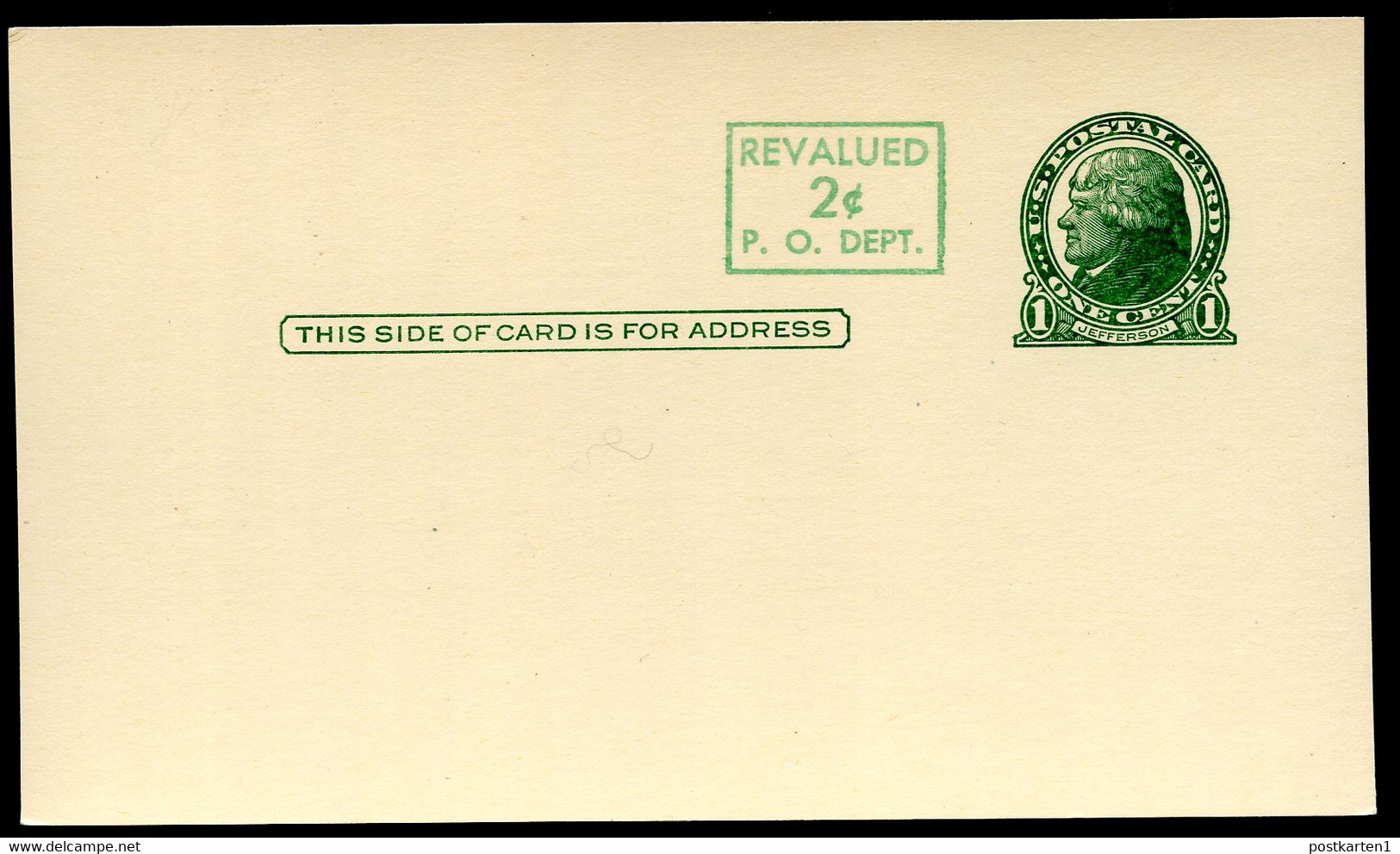 UX39 S56-1 Postal Card Mint Vf 1952 - 1941-60