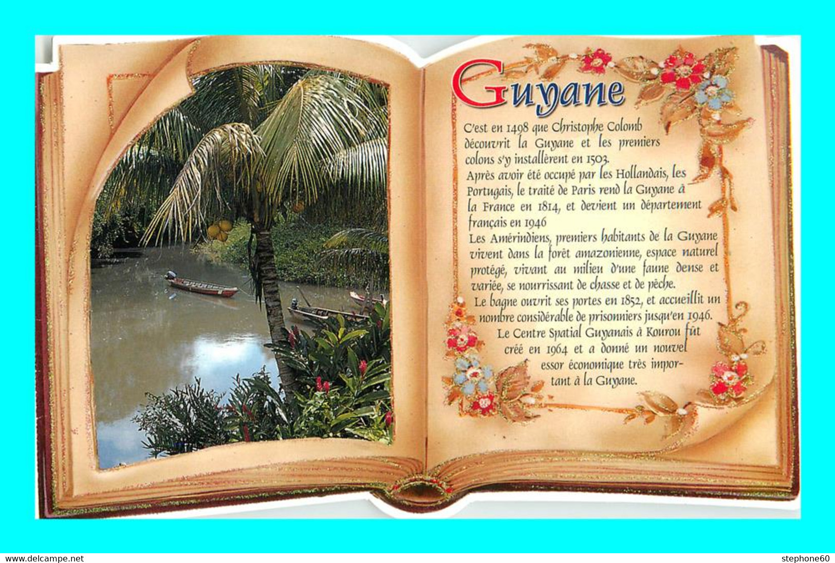 A947 / 069 GUYANE ( Livre Ouvert ) - Other & Unclassified