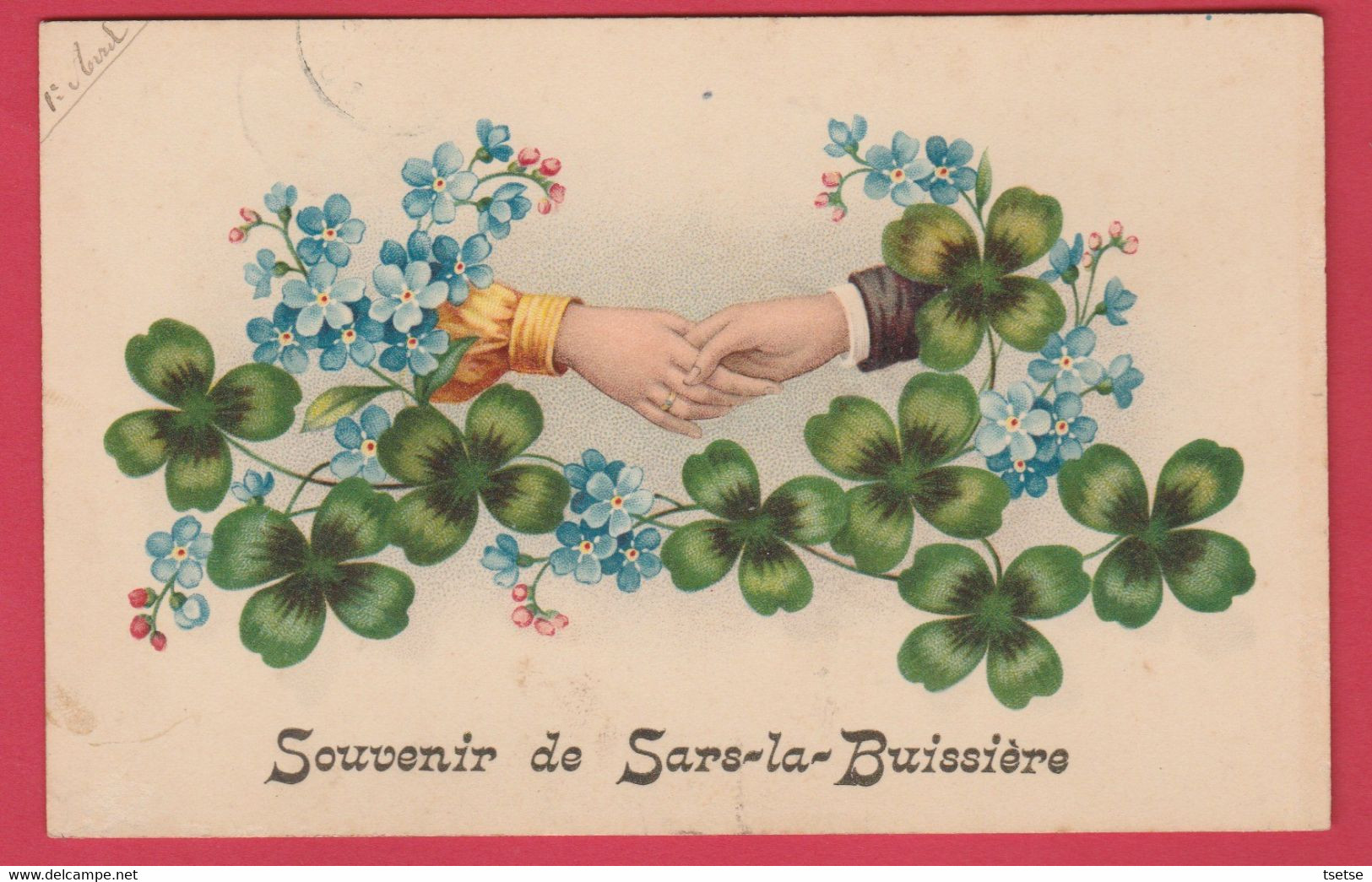 Sars-la-Buissière ... Souvenir De ... Jolie Fantaisie -1906 ( Voir Verso ) - Lobbes