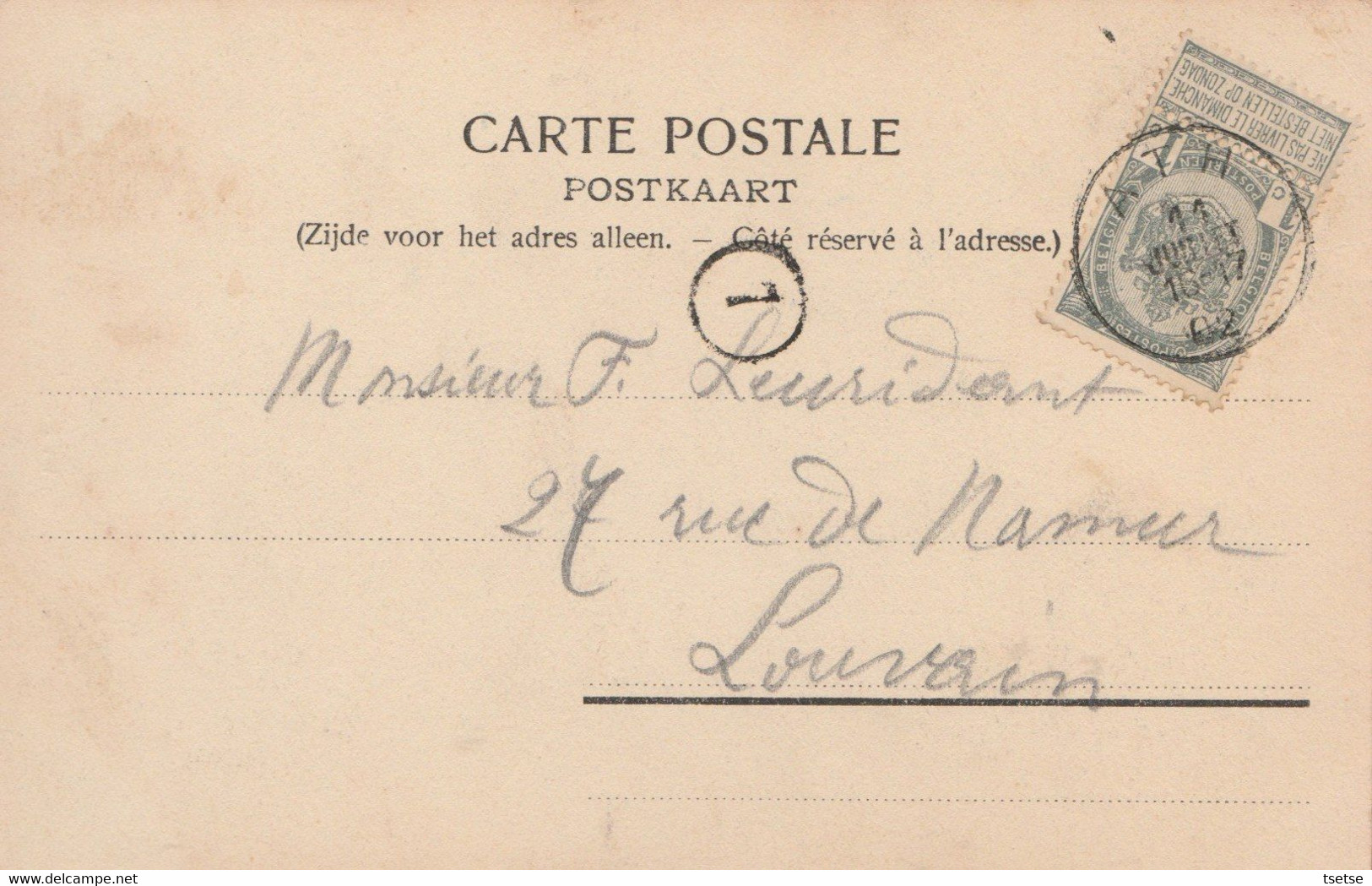 Chièvres -  L'Ancien Château Du Comte Egmont - 1902 / Série Nels , Bruxelles ( Voir Verso ) - Chièvres