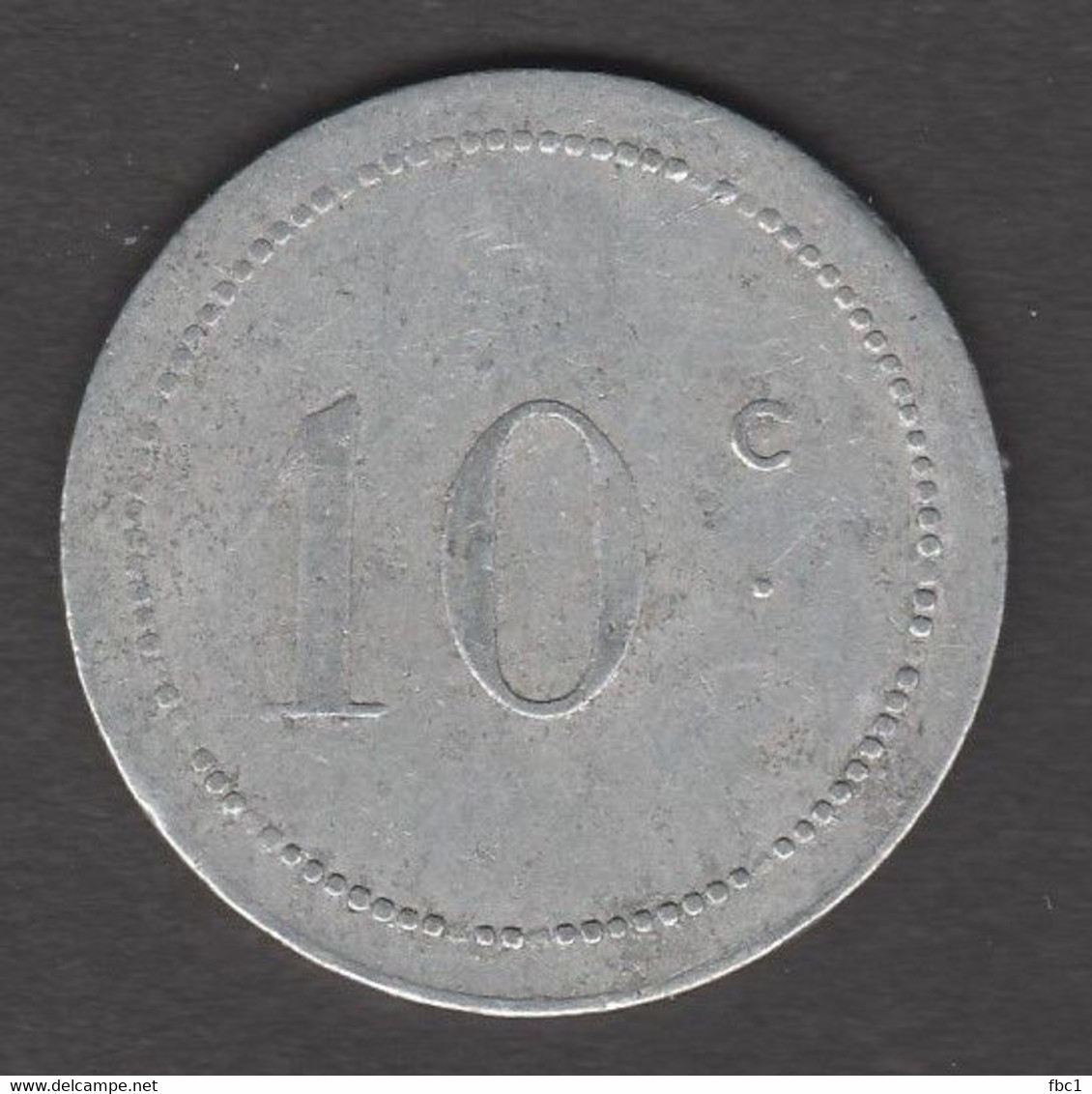 Algérie - Chambre De Commerce De Bône - 10 Centimes - Algeria