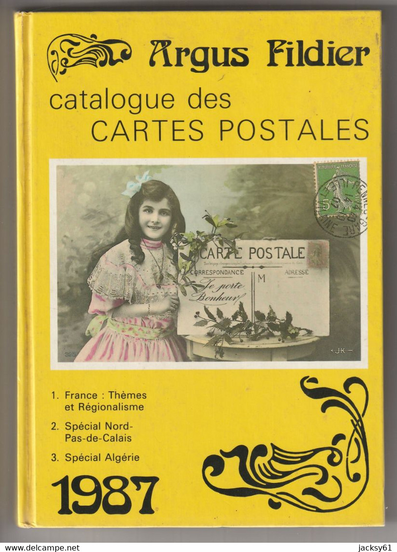 Argus Fildier - Catalogue Des Carte Postales 1987 - Books & Catalogues