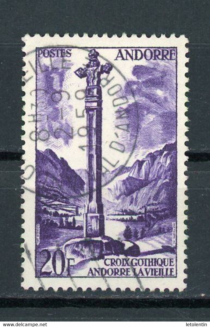 ANDORRE : CROIX GOTHIQUE - N° Yvert 148 Obli. - Used Stamps