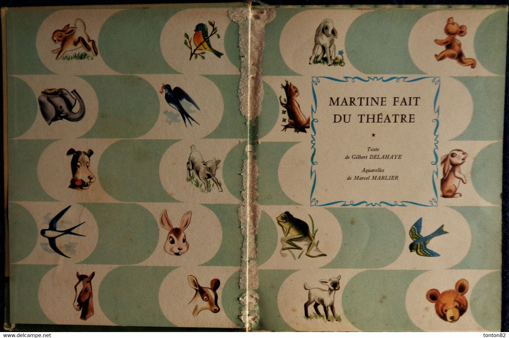 G. Delahaye / M. Marlier - Martine Fait Du Théâtre - Collection   " Farandole " - Casterman - ( 1959 ) . - Martine