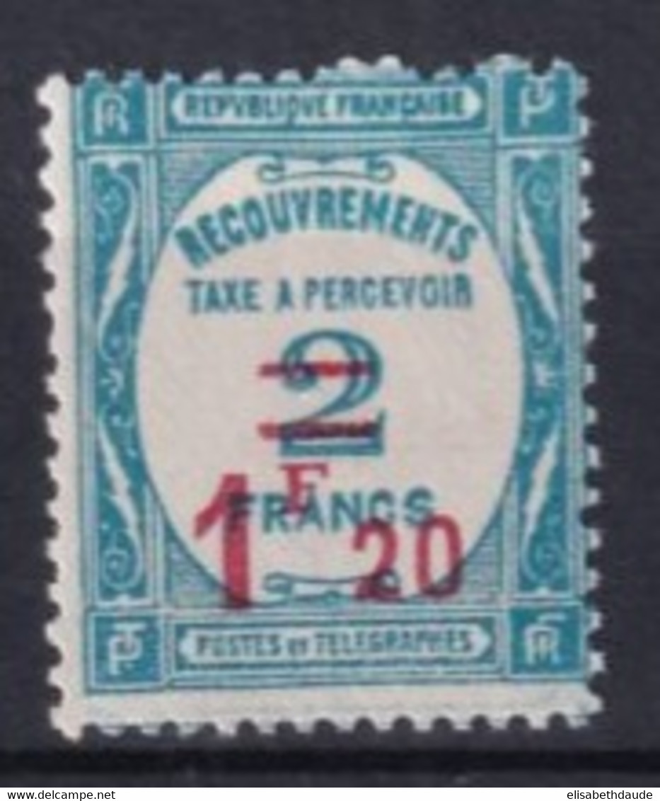 1929 - TAXE - YVERT N° 64 ** MNH - COTE = 130 EUR. - 1859-1959 Neufs