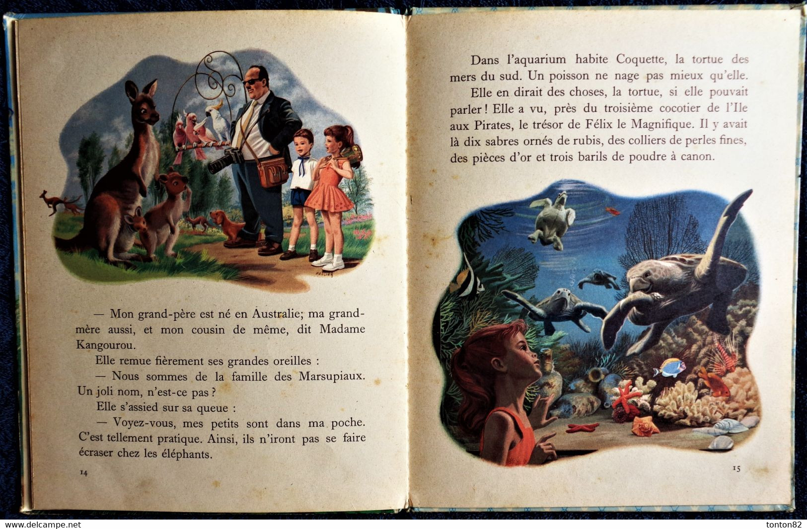 G. Delahaye / M. Marlier - Martine au Zoo - Collection   " Farandole " - Casterman - ( 1963 ) .