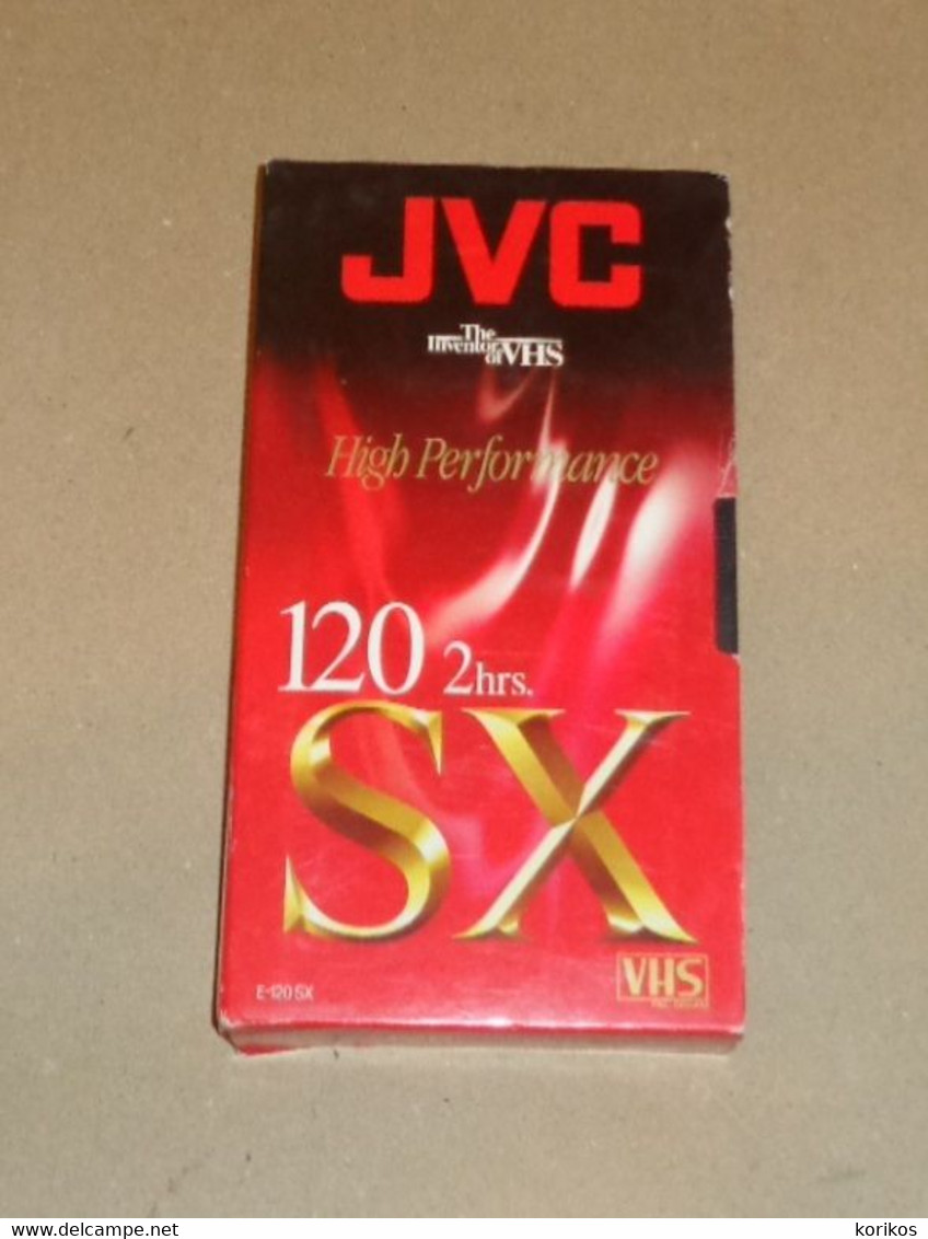 VHS EX180 SX120 EQ90 VIDEO TAPES CASSETTES REWRITABLE - PAL SECAM - LOT OF THREE (3) - USED