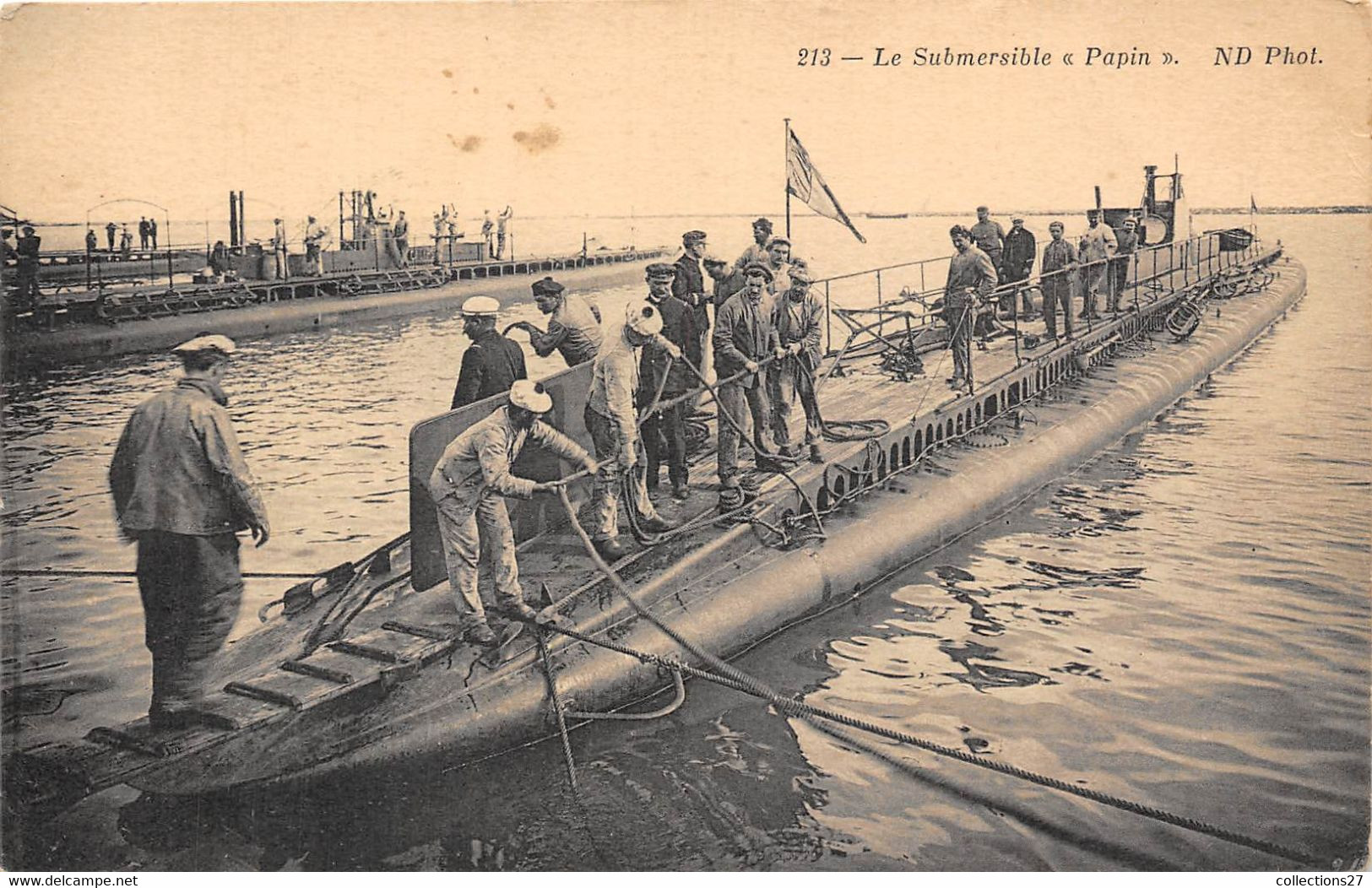 LE SUBMERSIBLE " PAPIN " - Sottomarini