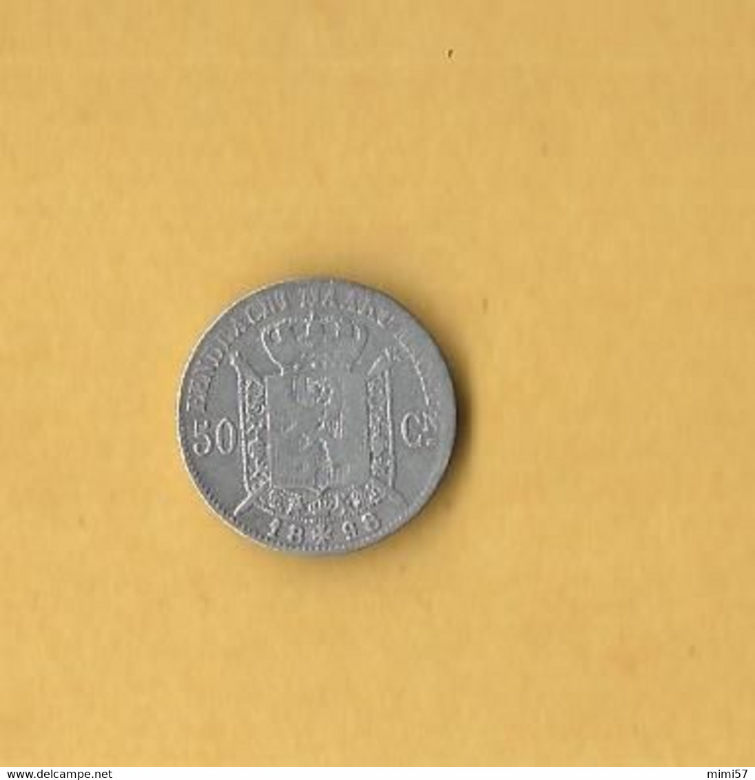 5 Cts 1898 Belgique Léopold II Argent - 5 Cents