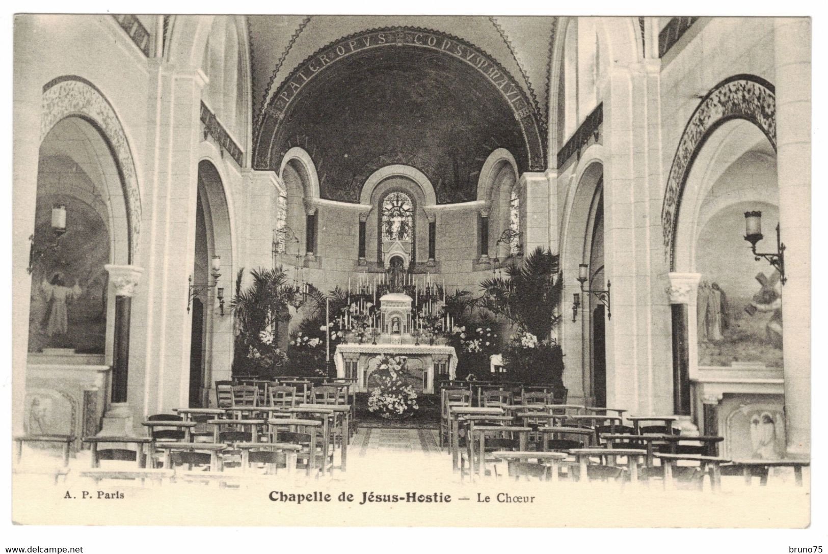 75 - PARIS 17 - Chapelle De Jésus-Hostie (Avenue De Villiers) - Le Choeur - Paris (17)