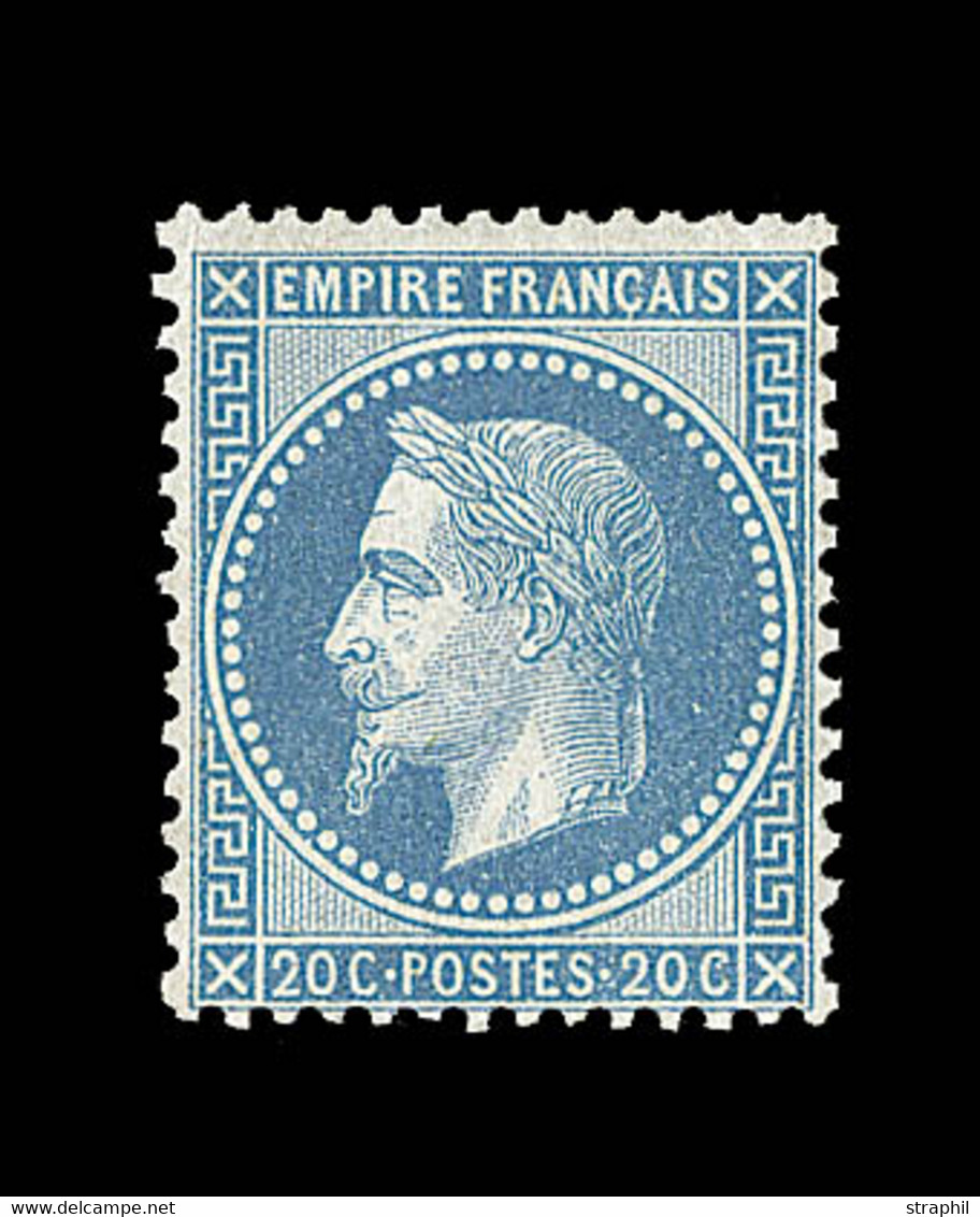** NAPOLEON LAURE - ** - N°29B - 20c Bleu - Type II - Signé A. Brun - TB/SUP - 1863-1870 Napoleon III With Laurels