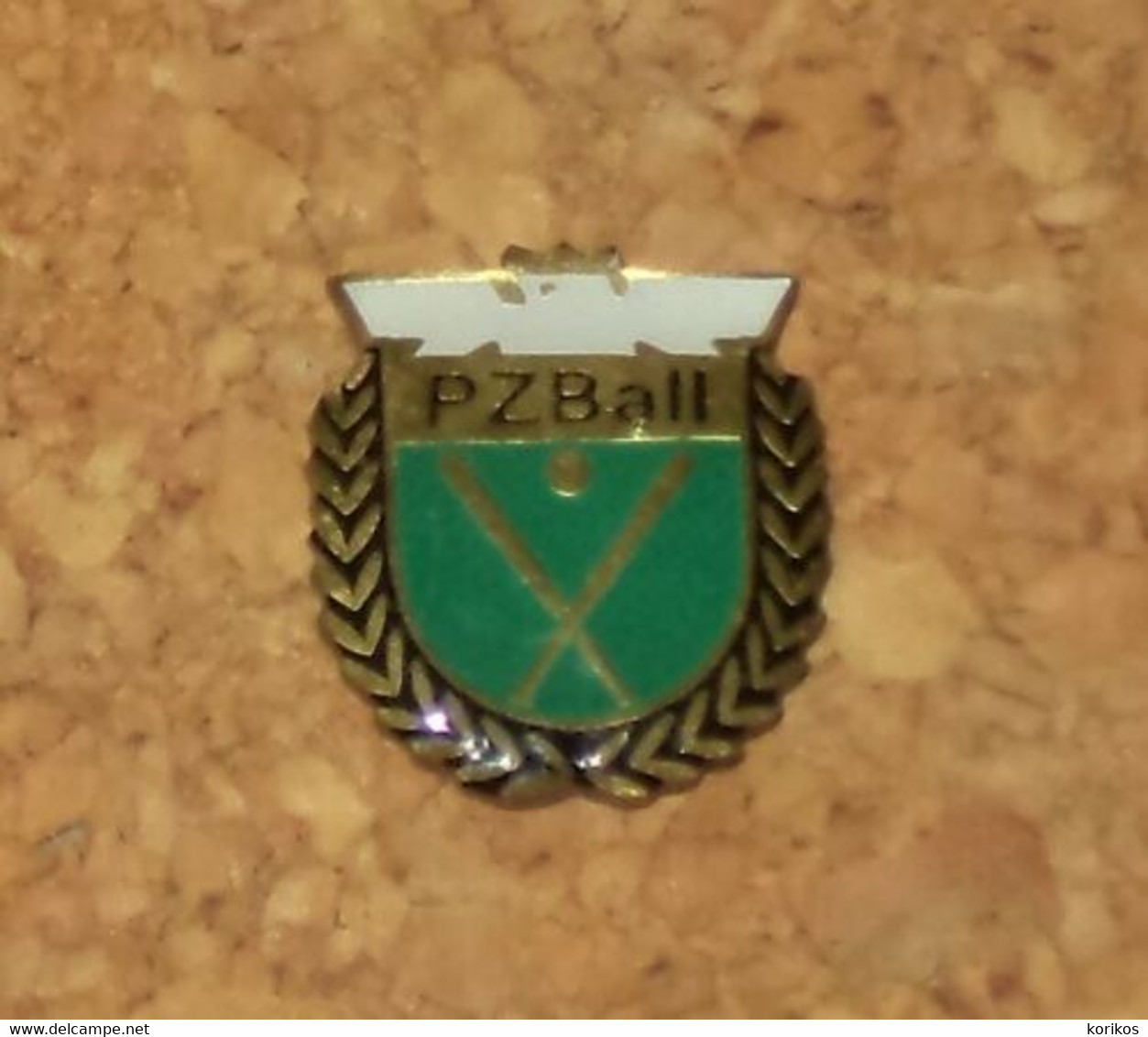 POLISH BASEBALL FEDERATION PIN – POLAND - Abbigliamento, Souvenirs & Varie