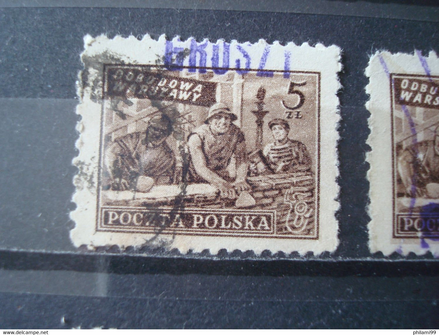 POLAND 10 X GROSZY + 1 SCAN STOCK USED - Collections