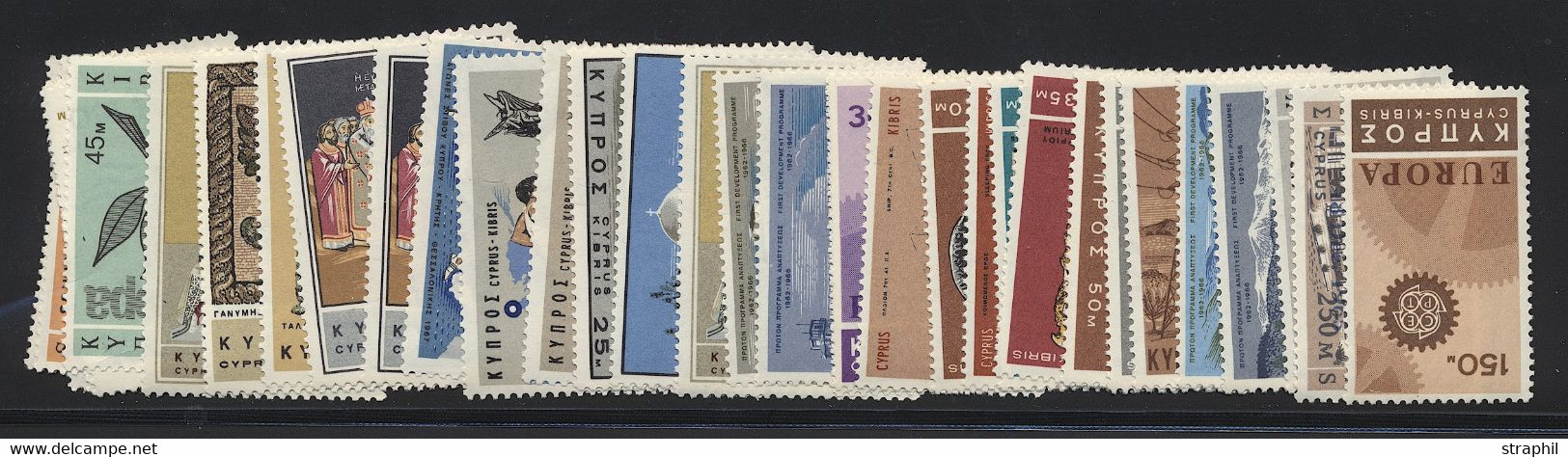 ** CHYPRE - ** - N°250/89 - TB - Unused Stamps