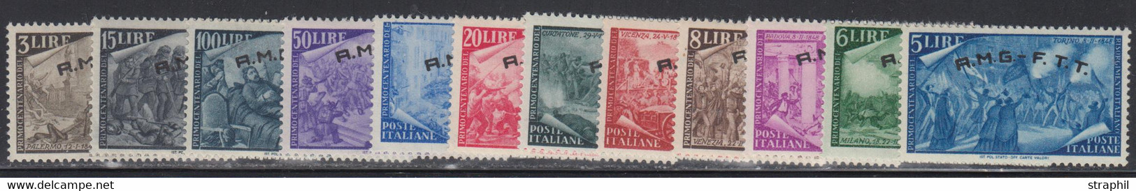 ** ITALIE - ZONE A - ** - N°18/29 - 12 Valeurs - TB - Mint/hinged