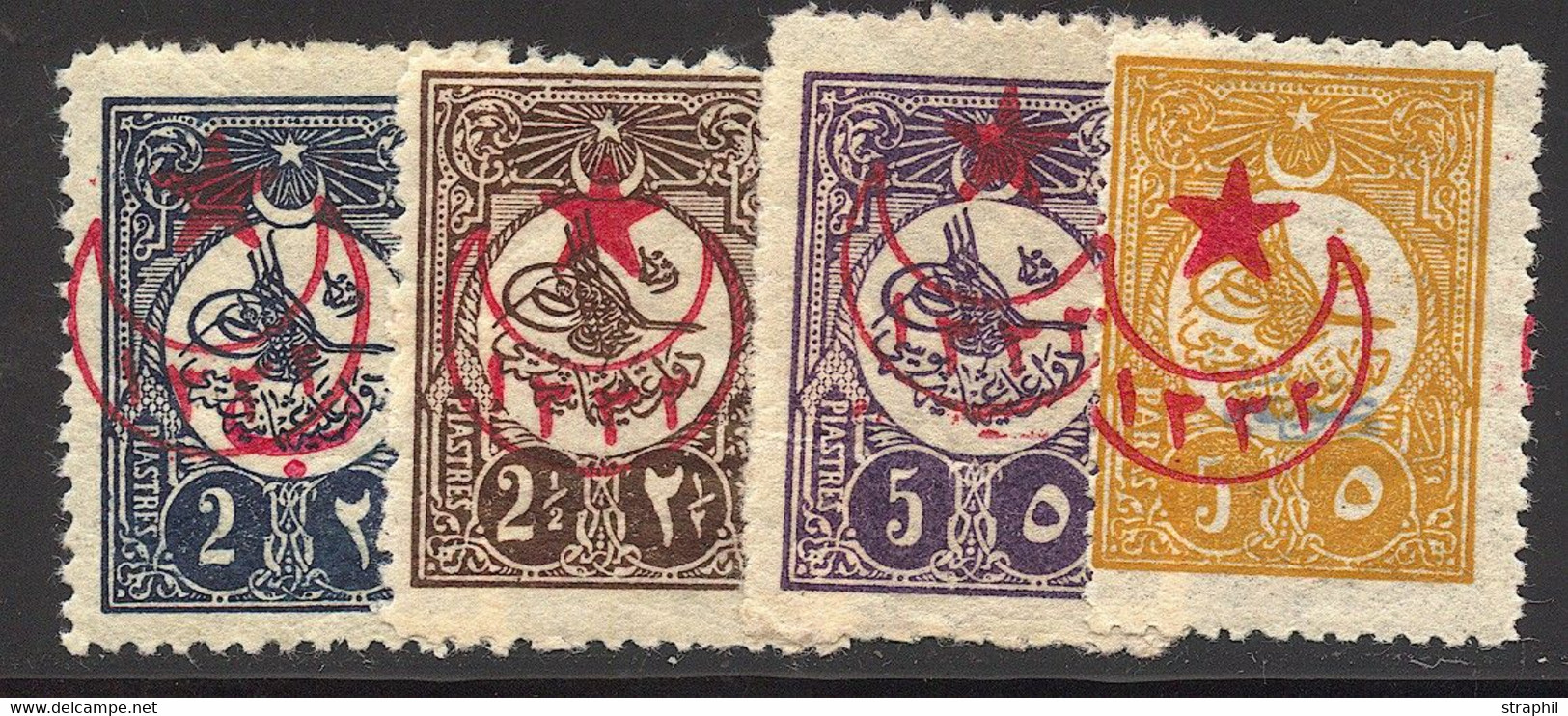 * TURQUIE - * - N°403/06 - 4 Valeurs Signé A. Brun - TB - Unused Stamps