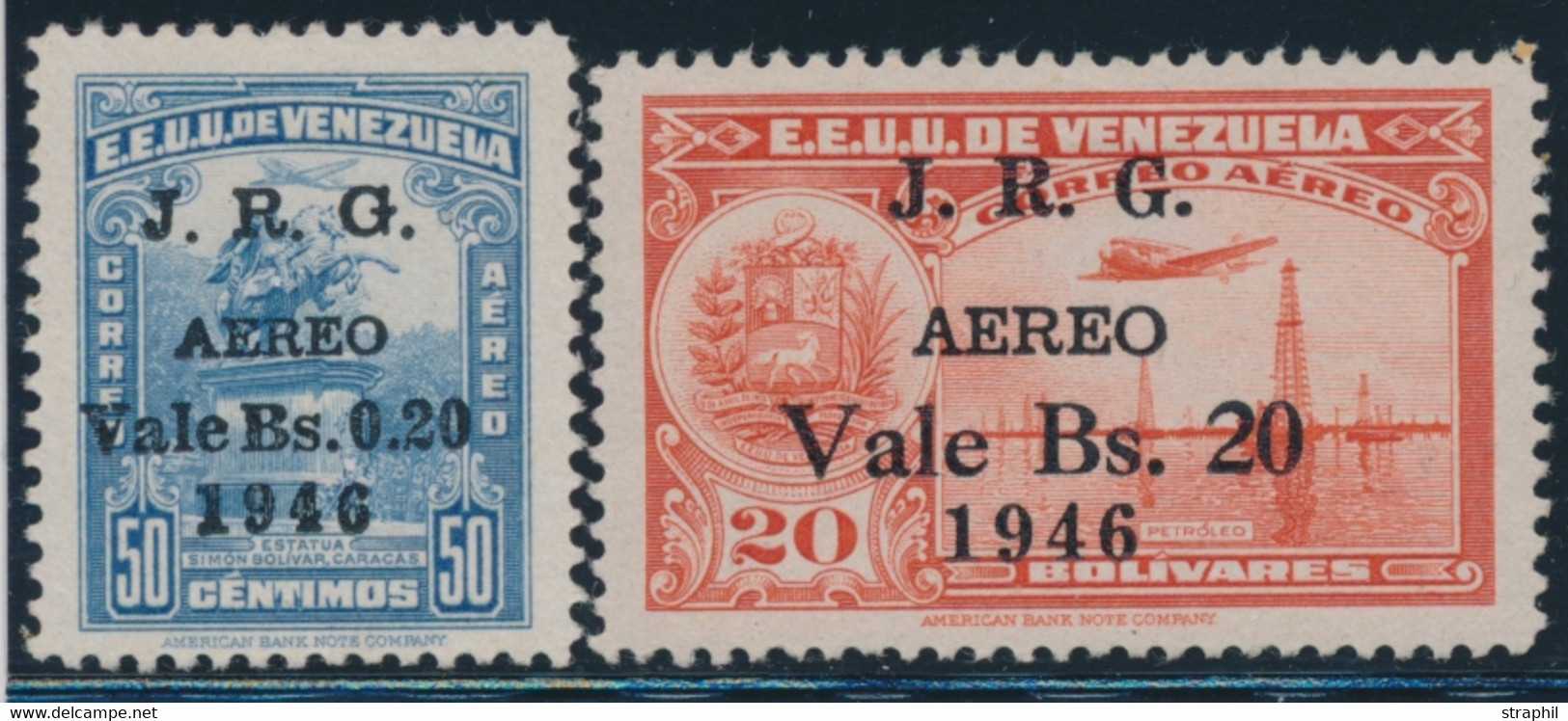 * VENEZUELA - POSTE AERIENNE - * - N°221/22 - TB - Venezuela