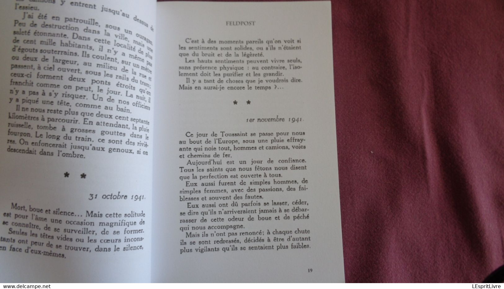 FELDPOST Lettres De Léon Degrelle Bouillon Guerre 40 45 Rex Rexisme Rexiste SS Wallons Légion Wallonne Front Est Russie - War 1939-45