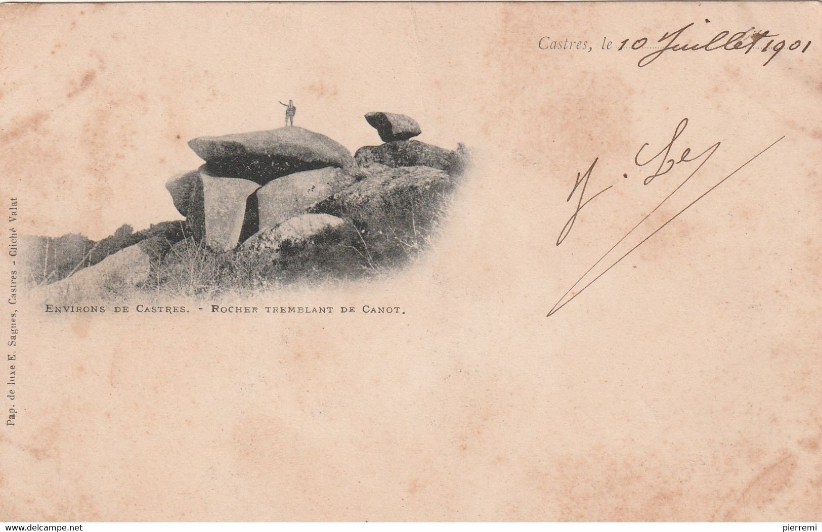 Castres  Tarn  Le Sidobre  Rocher  Tremblant De Canot - Dolmen & Menhirs