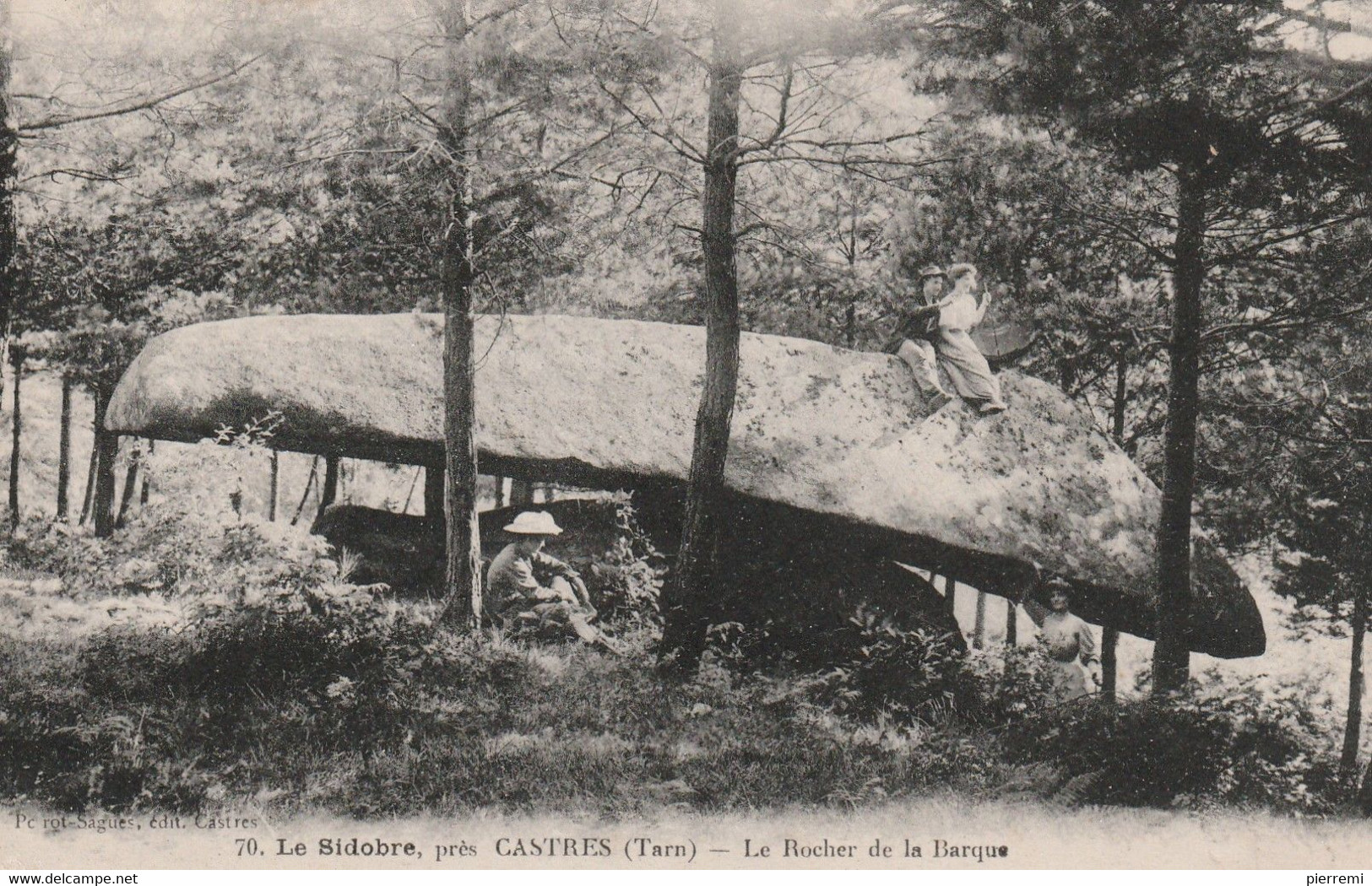 Castres  Tarn  Le Sidobre  Rocher  De La Barque - Dolmen & Menhirs