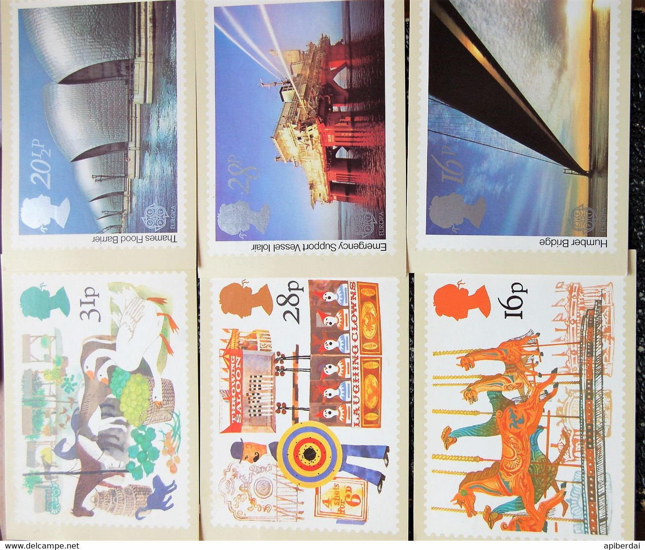 Great Britain GB PHQ Cards - 1983 Small Batch Of 13 - PHQ-Cards