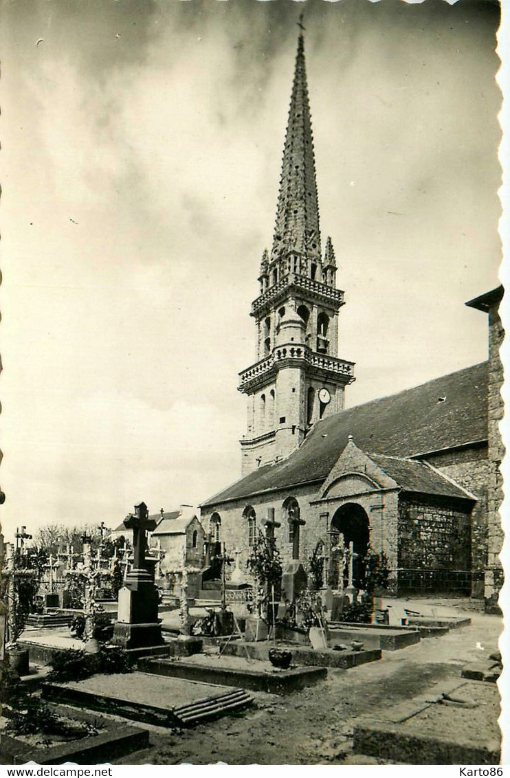 Elliant * Vue Sur Le Cimetière Et L'église Du Village - Elliant