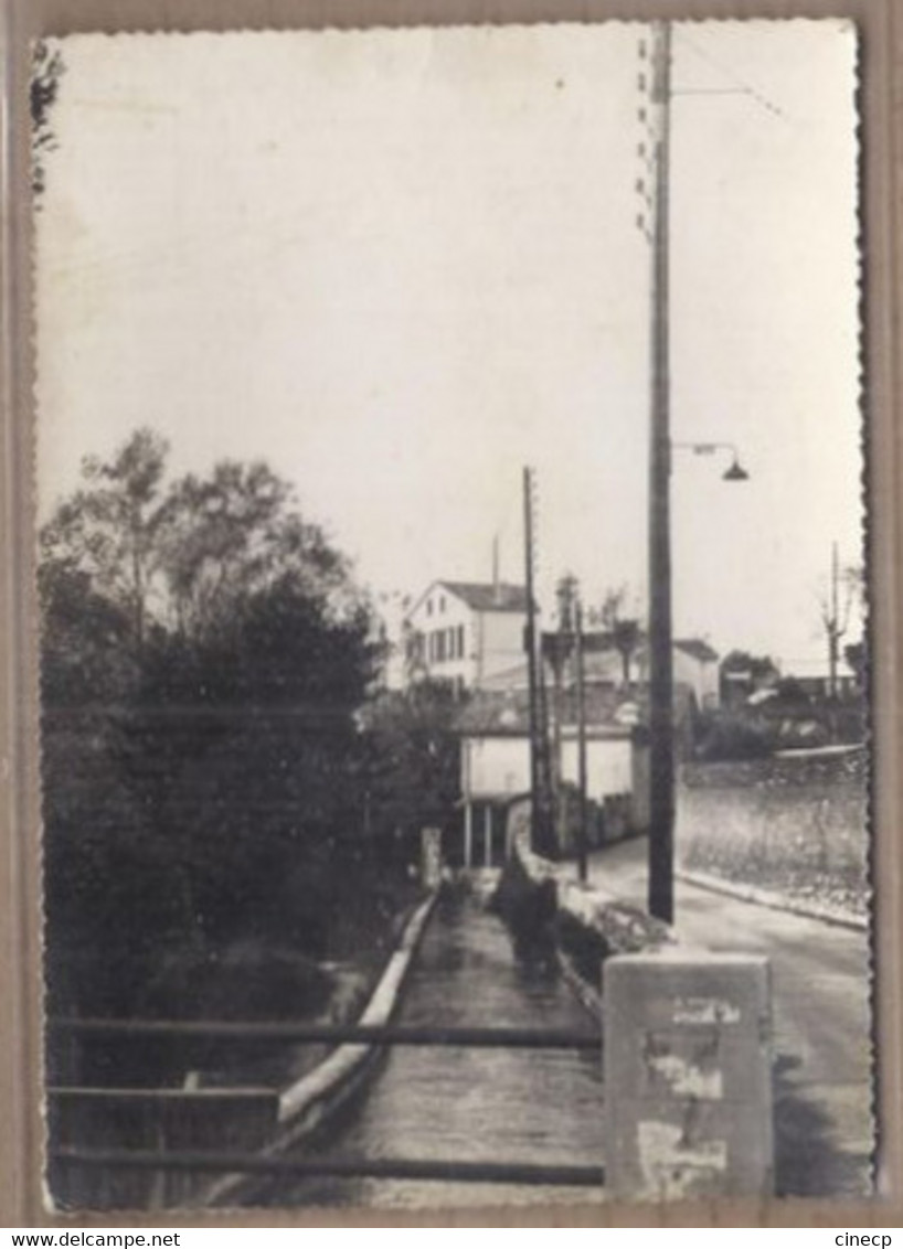 CPSM 13 - MARSEILLE - SAINT-JULIEN - Le Canal - TB PLAN Cours D'eau Route Rue + Maisons 1964 - Saint Barnabé, Saint Julien, Montolivet
