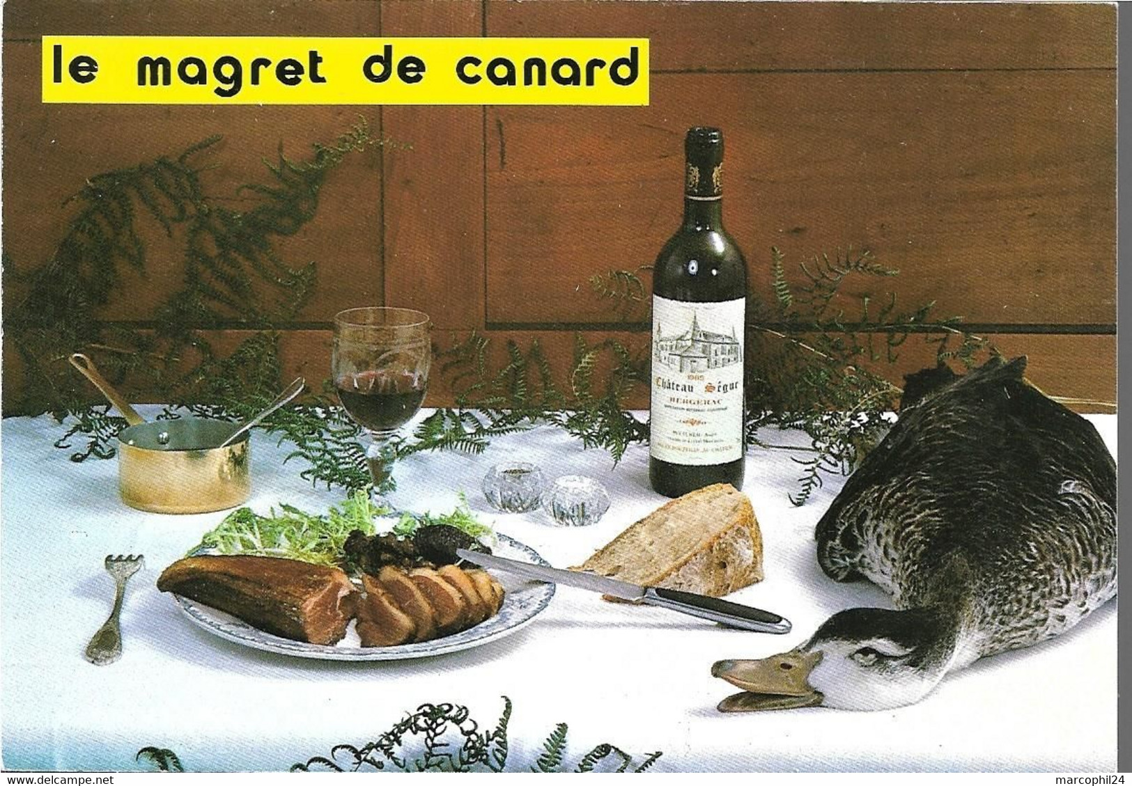 TRADITIONS + Carte Postale Neuve : RECETTE Du PERIGORD - LE MAGRET De CANARD + Ed. RENE 3235 - Recettes (cuisine)