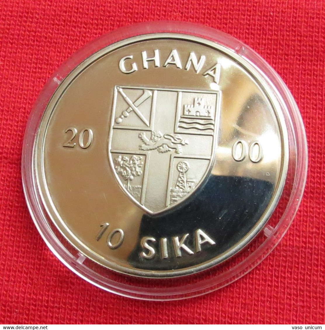 Ghana 10 Sika 2000 Fish Marine Life Set - Ghana