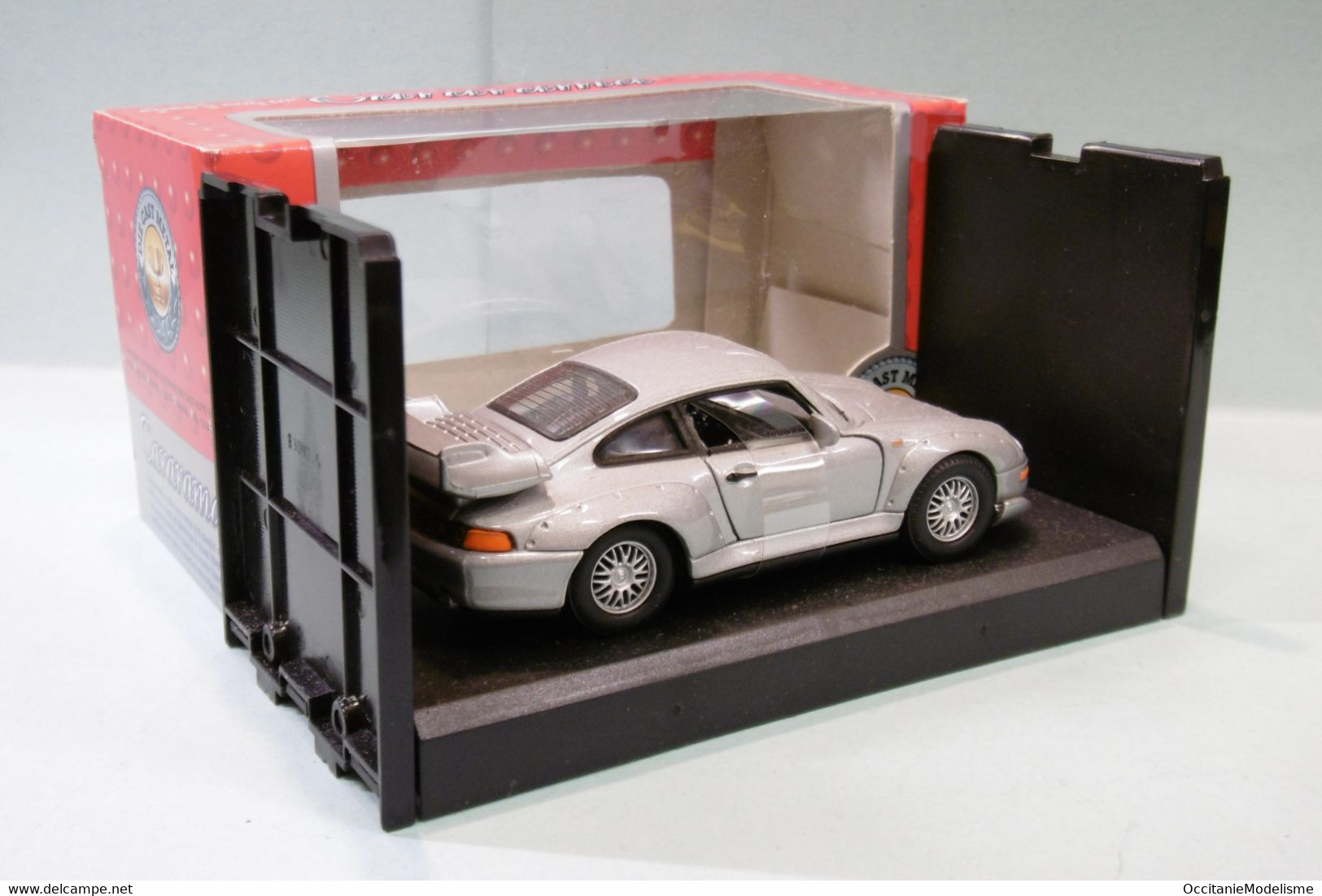 Cararama - PORSCHE 911 GT2 Gris Métallisé BO 1/43 - Cararama (Oliex)