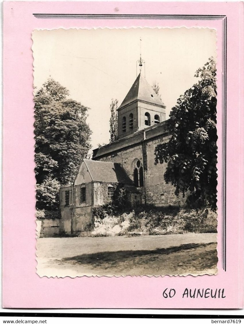 60  Auneuil -   Carte Lettre -   L'eglise - Auneuil