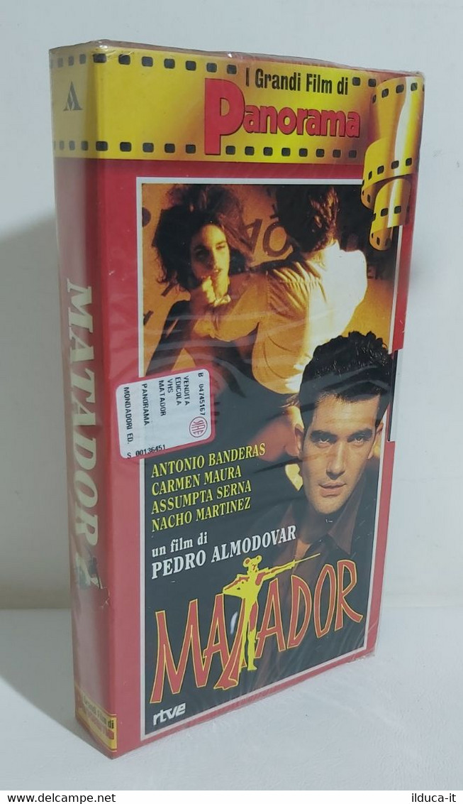 I105593 VHS - MATADOR - Almadovar Banderas - SIGILLATO - Romanticismo