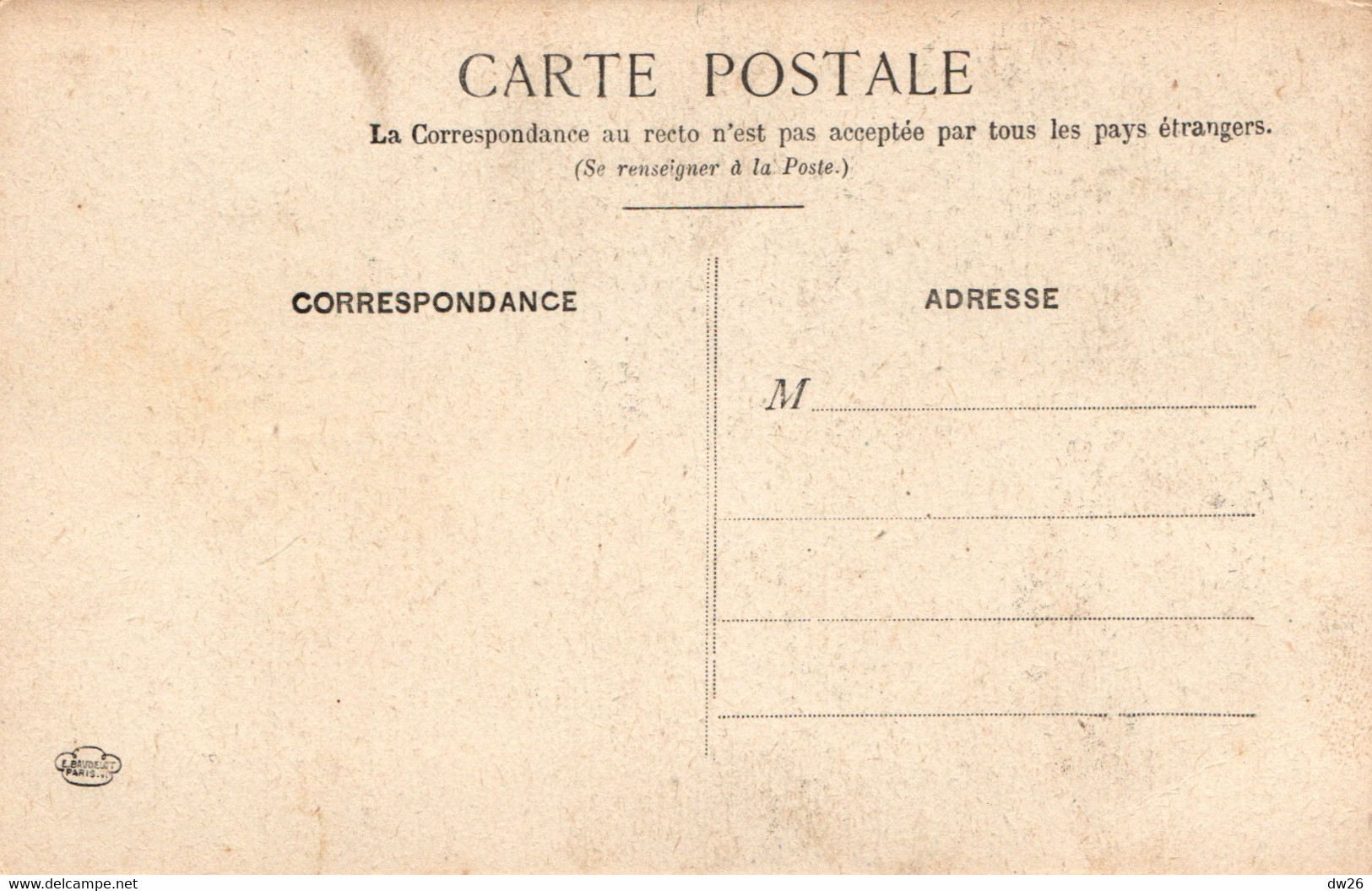 Péronne (Somme) L'Ancien Beffroi, Diligence - Illustration Robida - Carte E. Baudelot Non Circulée - Robida
