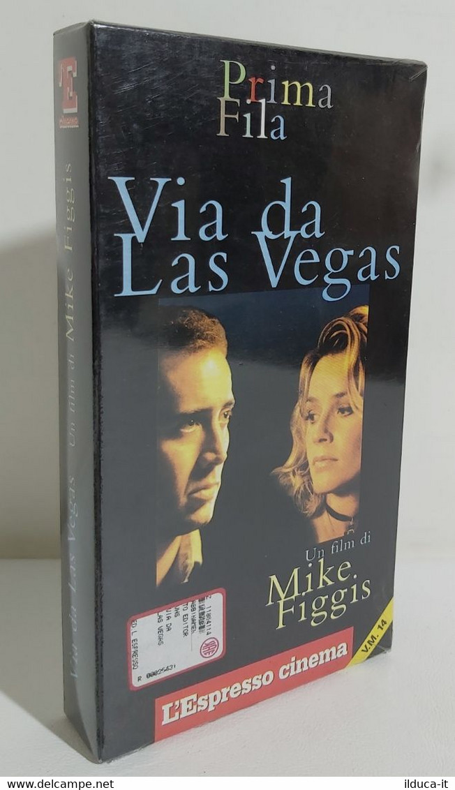 I105600 VHS - Via Da Las Vegas - Mike Figgis - SIGILLATO - Drame