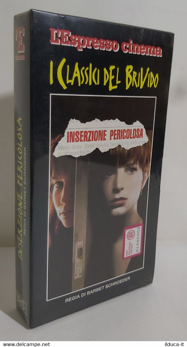 I105602 VHS - Inserzione Pericolosa - Barbet Schroeder - SIGILLATO - Krimis & Thriller