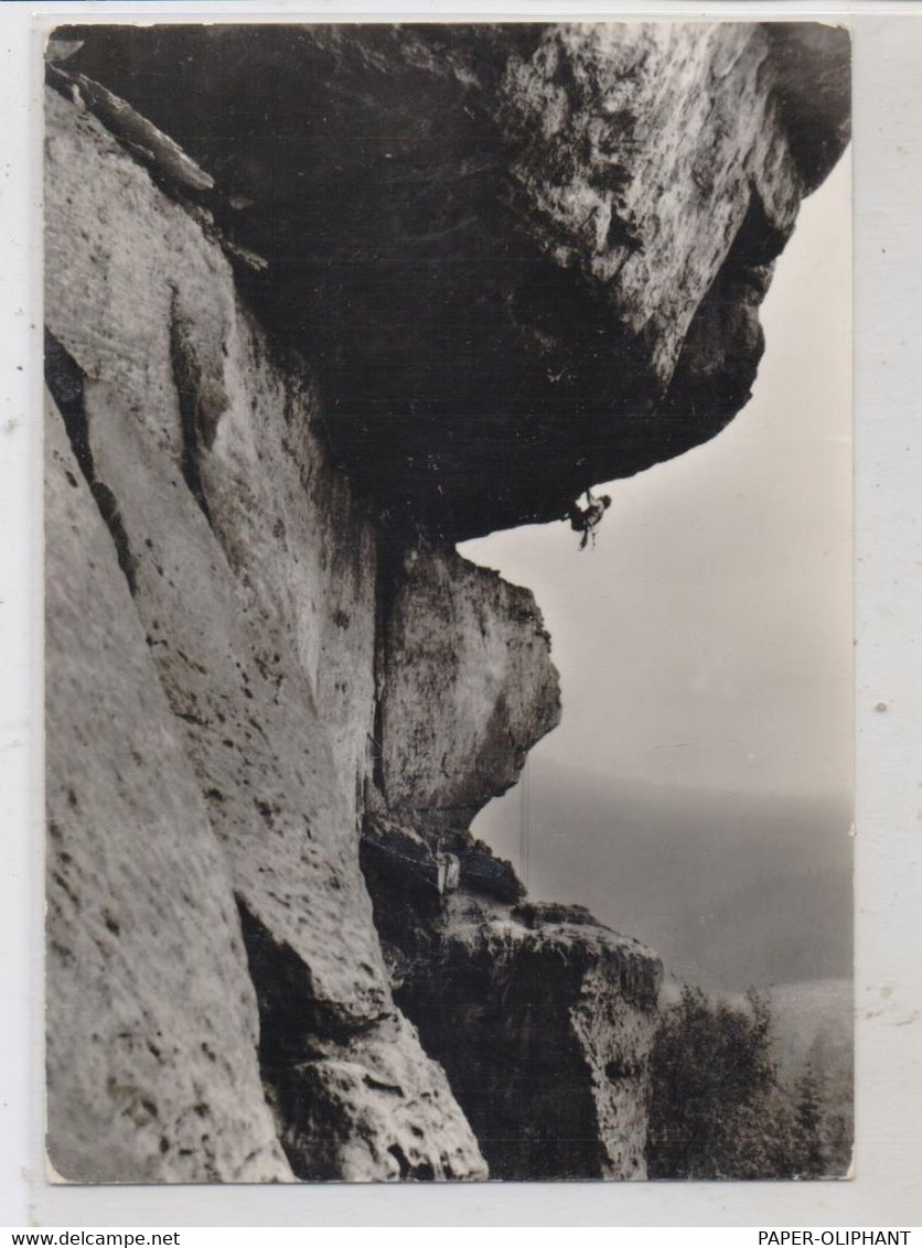 SPORT - BERGSTEIGEN, Der Kleine Prinz, Begehung Bernd Arnold, Säschsische Schweiz - Climbing