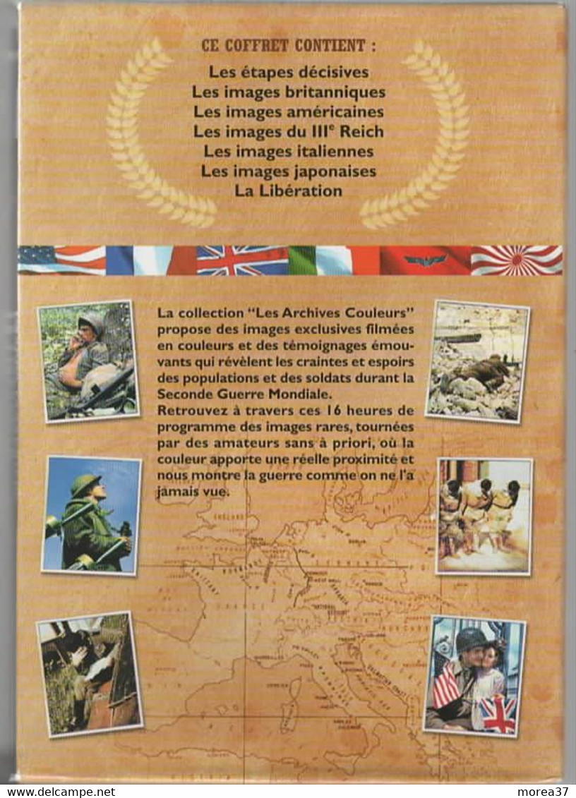 L'INTEGRALE DU CONFLIT LES ARCHIVES COULEURS  ( 8 DVDs)   C11 - Documentaires