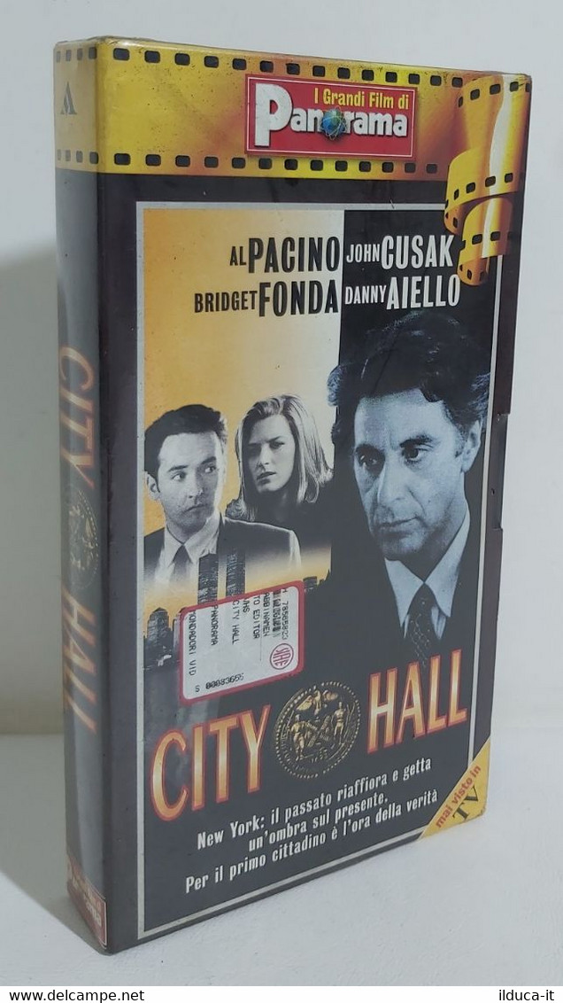 I105609 VHS - City Hall - Al Pacino - SIGILLATO - Krimis & Thriller