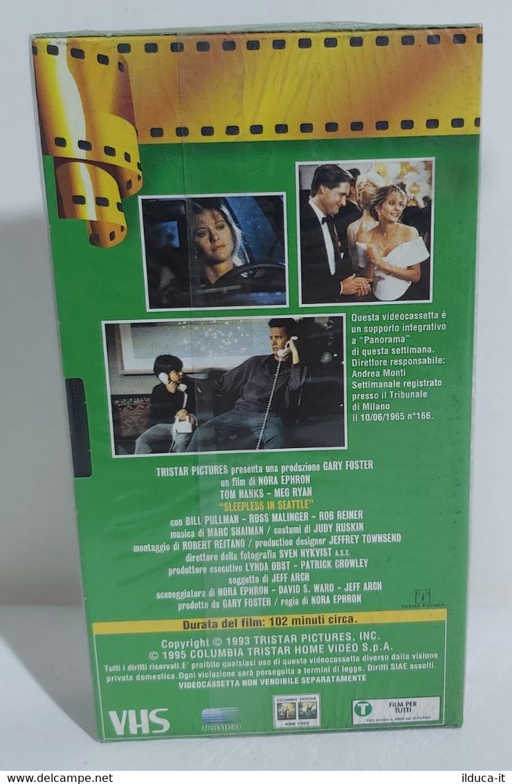 I105610 VHS - Insonnia D'amore - Tom Hanks / Meg Ryan - SIGILLATO - Romantique