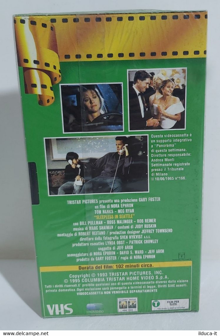 I105610 VHS - Insonnia D'amore - Tom Hanks / Meg Ryan - SIGILLATO - Lovestorys