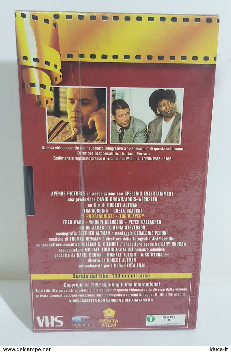 I105616 VHS - I Protagonisti - Altman - SIGILLATO - Comedy