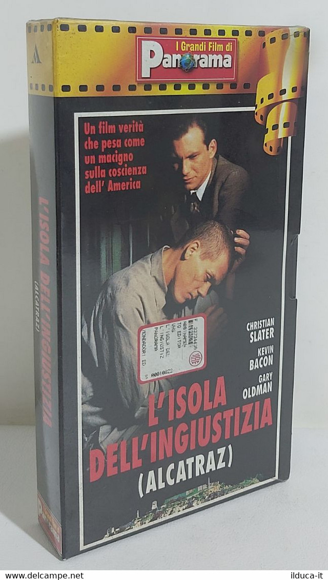 I105621 VHS - L'isola Dell'ingiustizia Alcatraz - SIGILLATO - Dramma