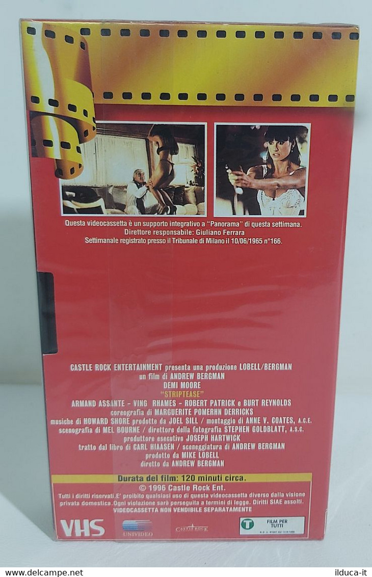 I105623 VHS - Streeptease - Demi Moore - SIGILLATO - Policíacos
