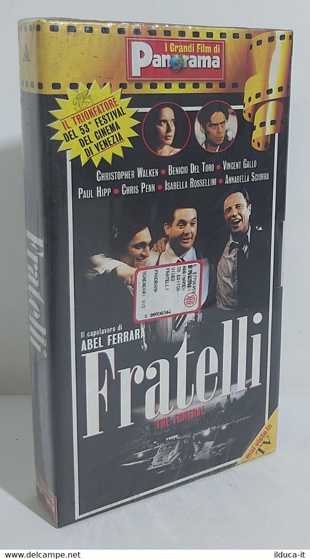 I105624 VHS - Fratelli - Abel Ferrara - SIGILLATO - Politie & Thriller