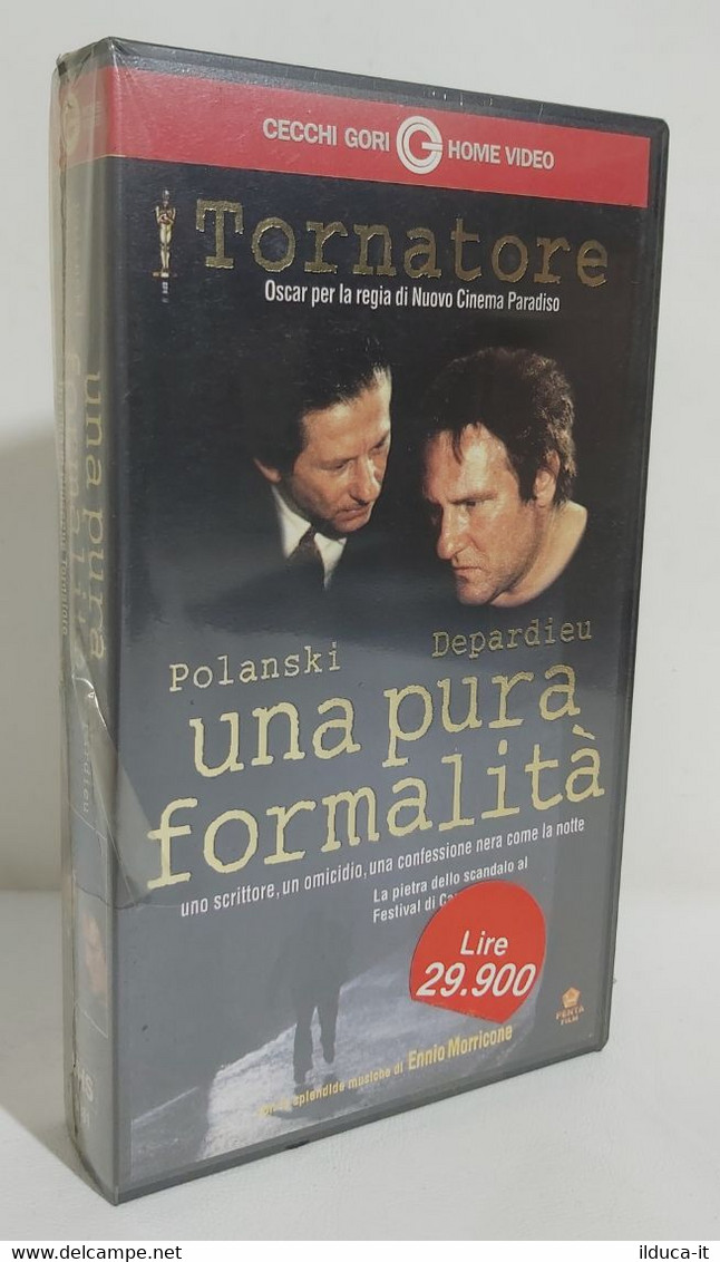 I105626 VHS - Una Pura Formalità - Tornatore / Polanski / Depardieu - SIGILLATO - Drama