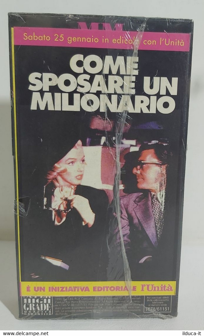 I105627 VHS - Niagara - Marilyn Monroe - SIGILLATO - Krimis & Thriller