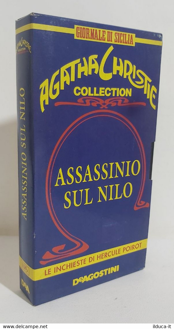 I105633 VHS - Assassinio Sul Nilo - Agatha Christie / Hercule Poirot - Polizieschi